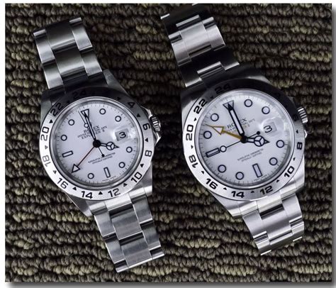 rolex explorer 2 misure 40mm vs 42mm|rolex explorer 2 42mm review.